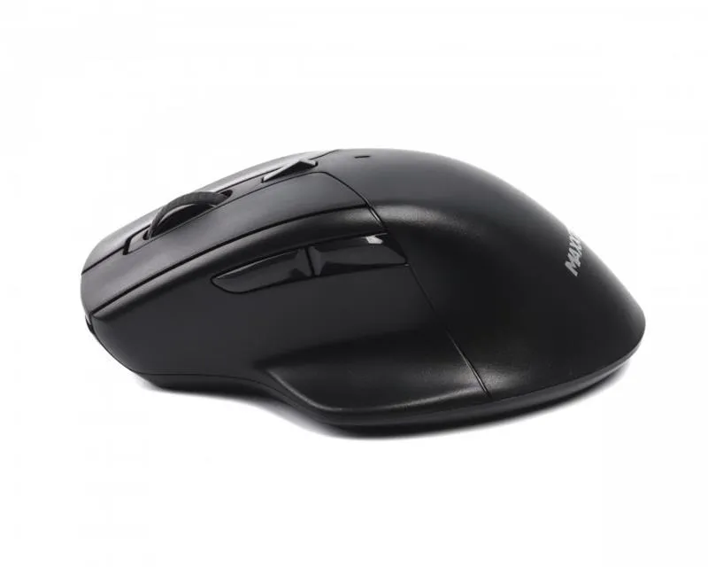 Миша бездротова Maxxter Mr-407 Black - зображення 1
