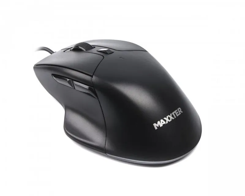 Миша Maxxter Mc-6B01 Black - зображення 1