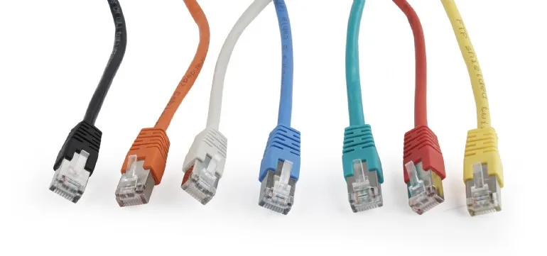 Патч-корд FTP Cablexpert (PP22-0.5M/O) cat.5Е, литий, 50u штекер із засувкою, 0.5м, помаранчевий - мініатюра 2