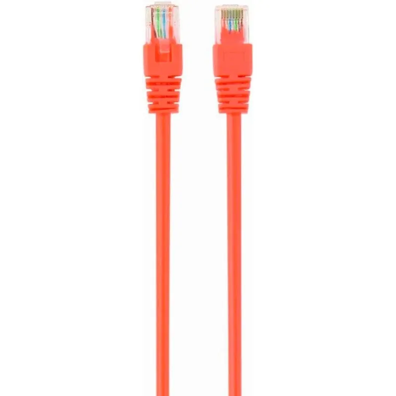 Патч-корд FTP Cablexpert (PP22-0.5M/O) cat.5Е, литий, 50u штекер із засувкою, 0.5м, помаранчевий - мініатюра 3