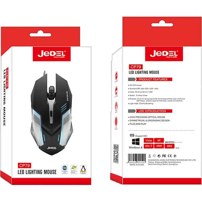 Миша Jedel CP79 Black - мініатюра 6