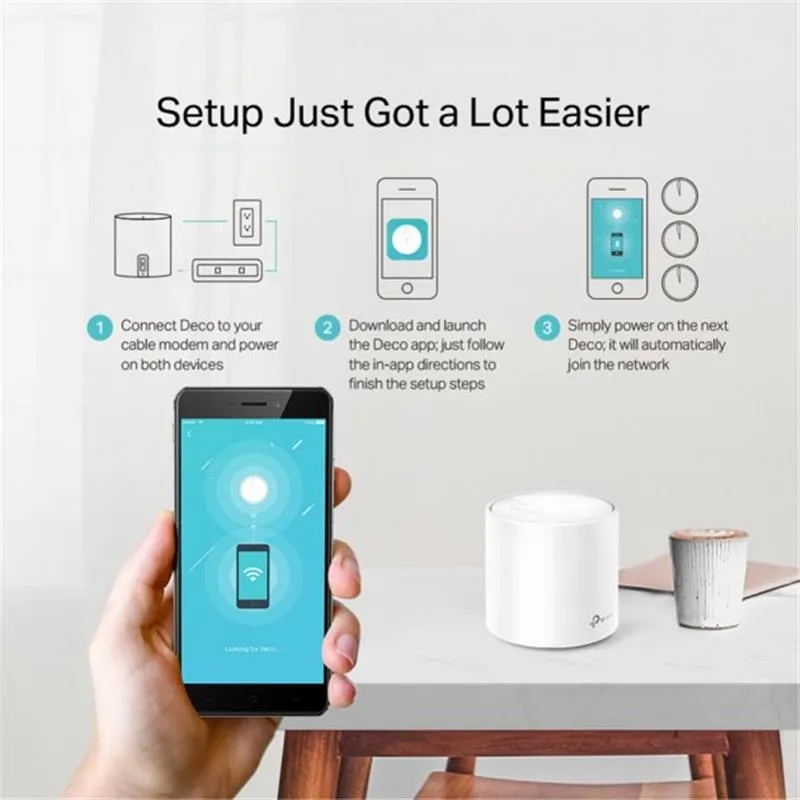 WiFi Mesh-система TP-Link Deco X20(2-pack) - мініатюра 4