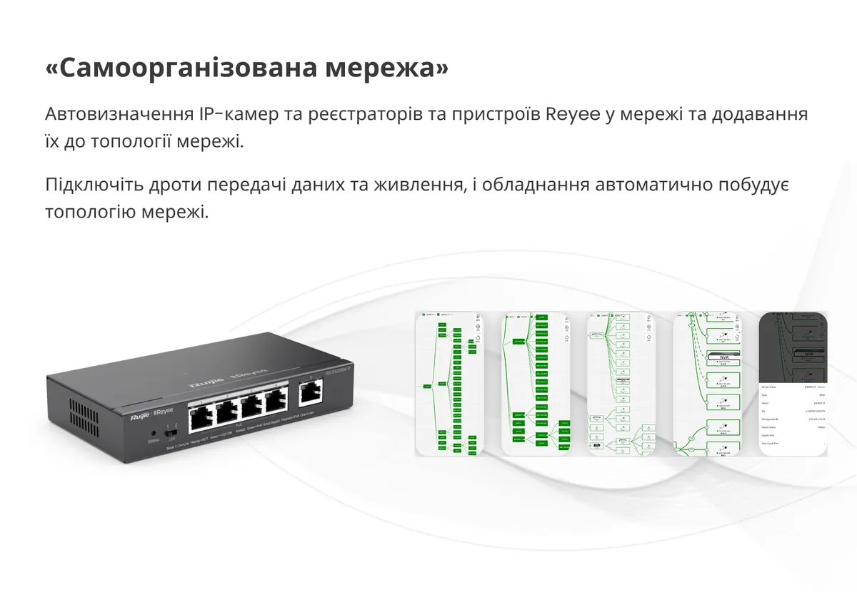 Комутатор Ruijie Reyee RG-ES208GC - мініатюра 5