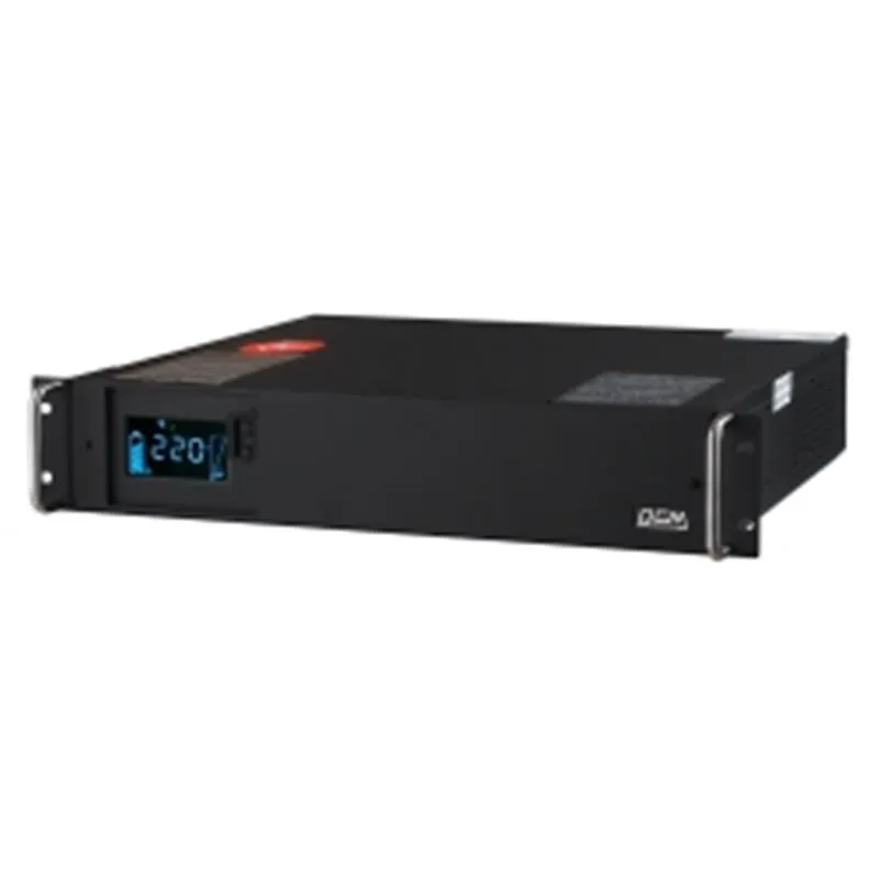 Джерело безперебійного живлення Powercom KIN-1500AP RM LCD 2U (00210240) - зображення 1