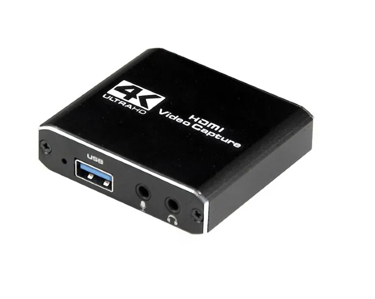 Адаптер Cablexpert HDMI - HDMI+USB+3.5 мм (F/F), Black (UHG-4K2-01) - мініатюра 2
