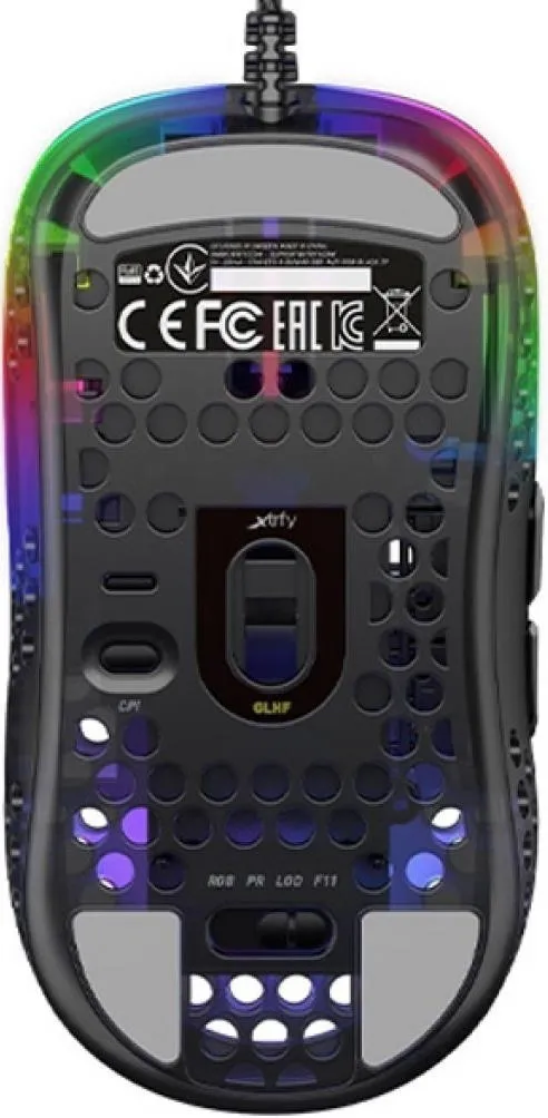 Миша Xtrfy MZ1 RGB Black (XG-MZ1-RGB) USB - зображення 1