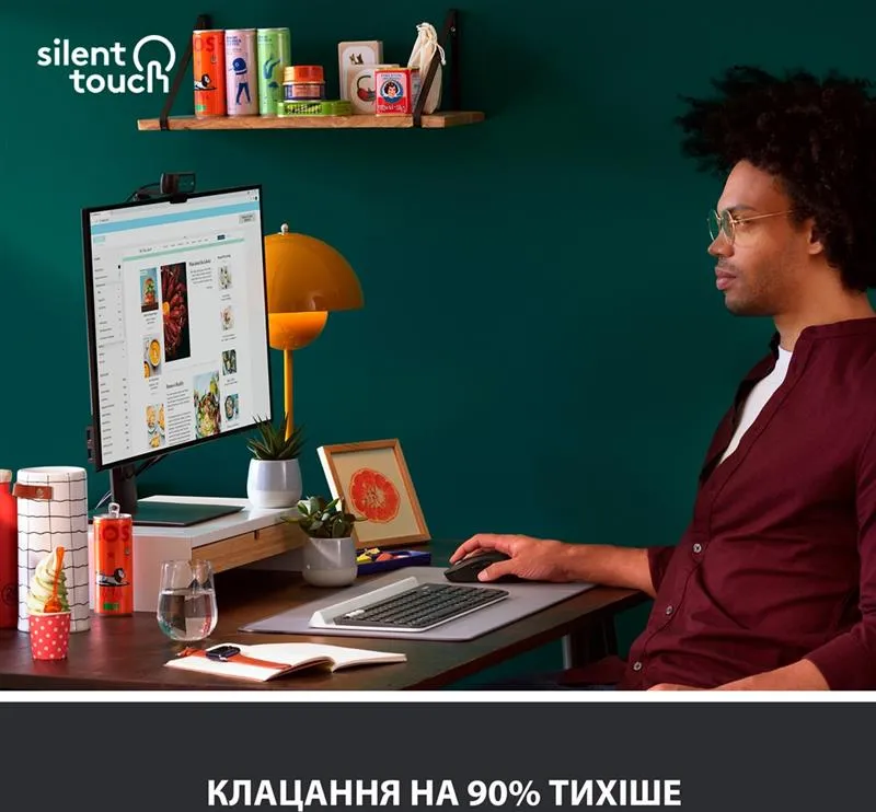 Миша бездротова Logitech Signature M650 L Graphite (910-006236) - мініатюра 3