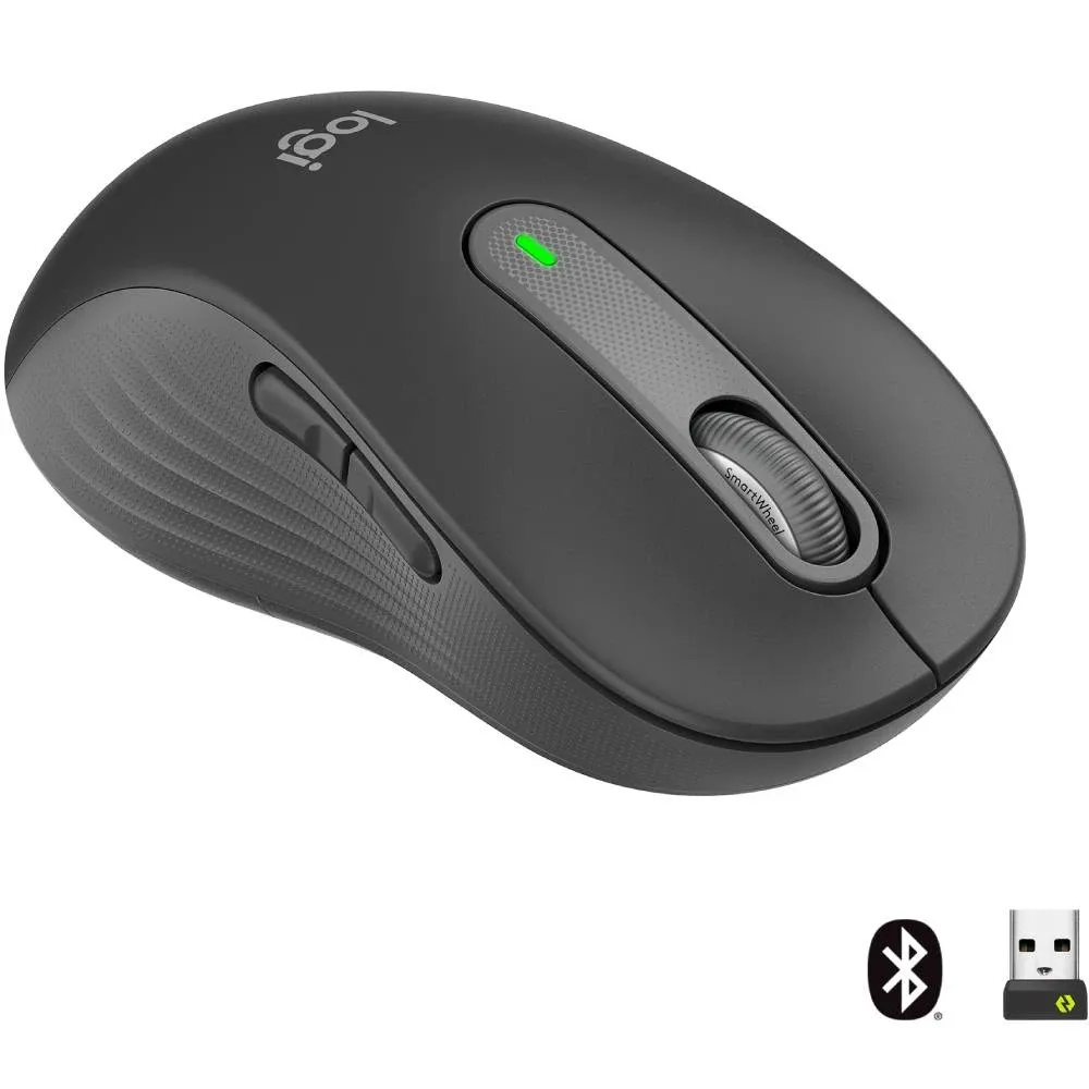 Миша бездротова Logitech Signature M650 L Left Graphite (910-006239) - мініатюра 9