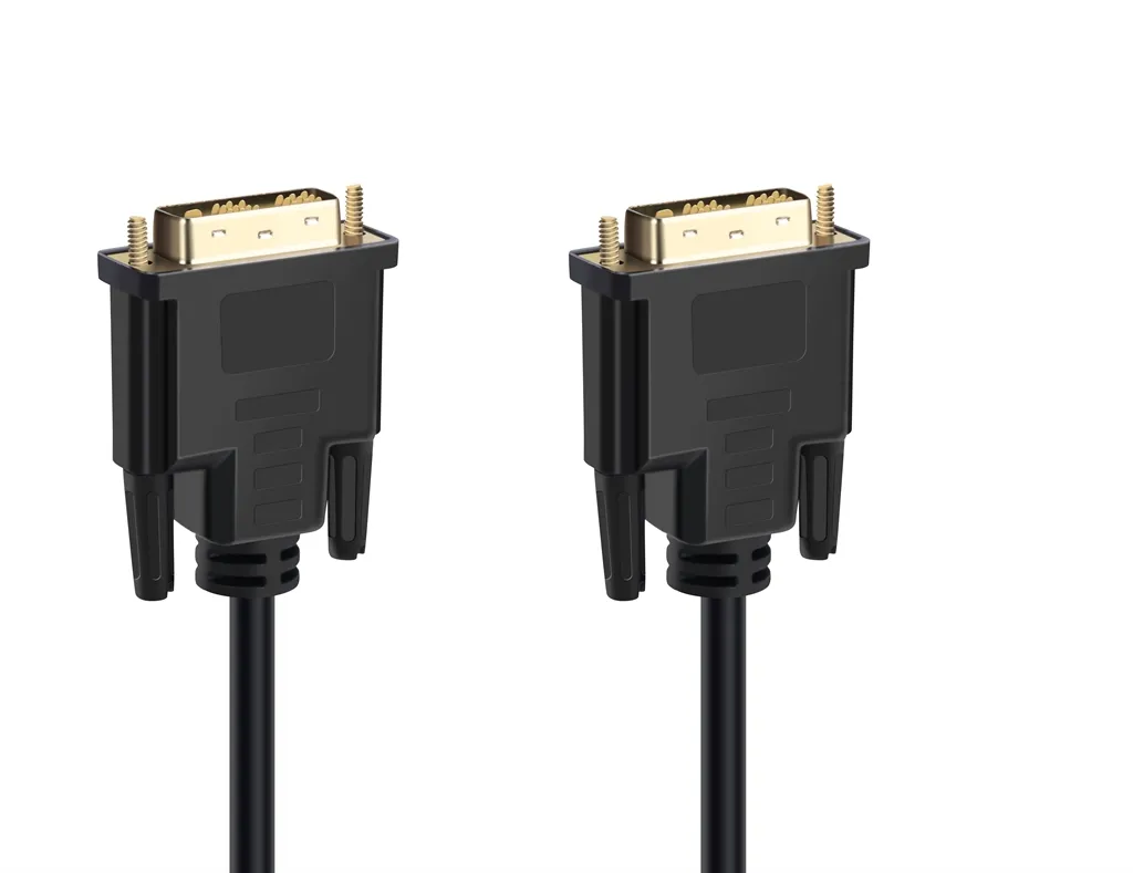 Кабель Prologix DVI - DVI (M/M), Single link,18+1, 3 м, Black (PR-DVI-DVI-P-05-28-3m) - мініатюра 2