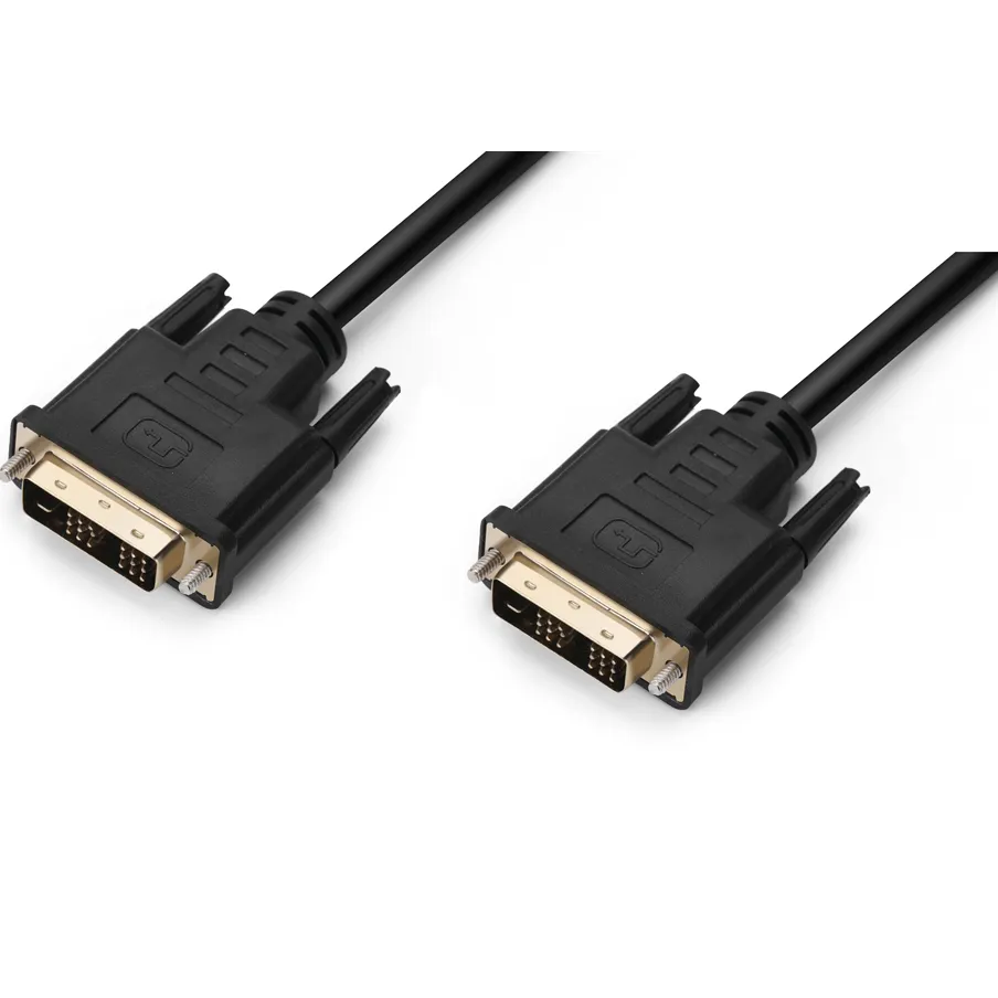 Кабель Prologix DVI - DVI (M/M), Single link,18+1, 3 м, Black (PR-DVI-DVI-P-05-28-3m) - мініатюра 3