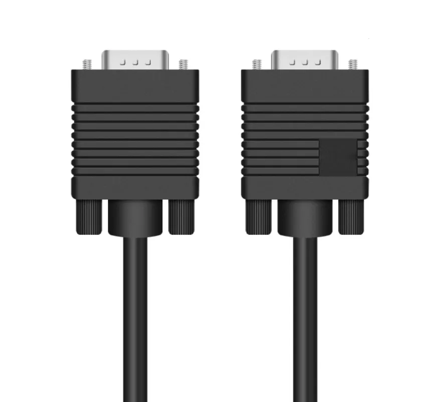 Кабель Prologix VGA - VGA (M/M), HD15M/HD15M (3+9С), 5 м, Black (PR-VGA-VGA-P-06-28-5m) - мініатюра 2