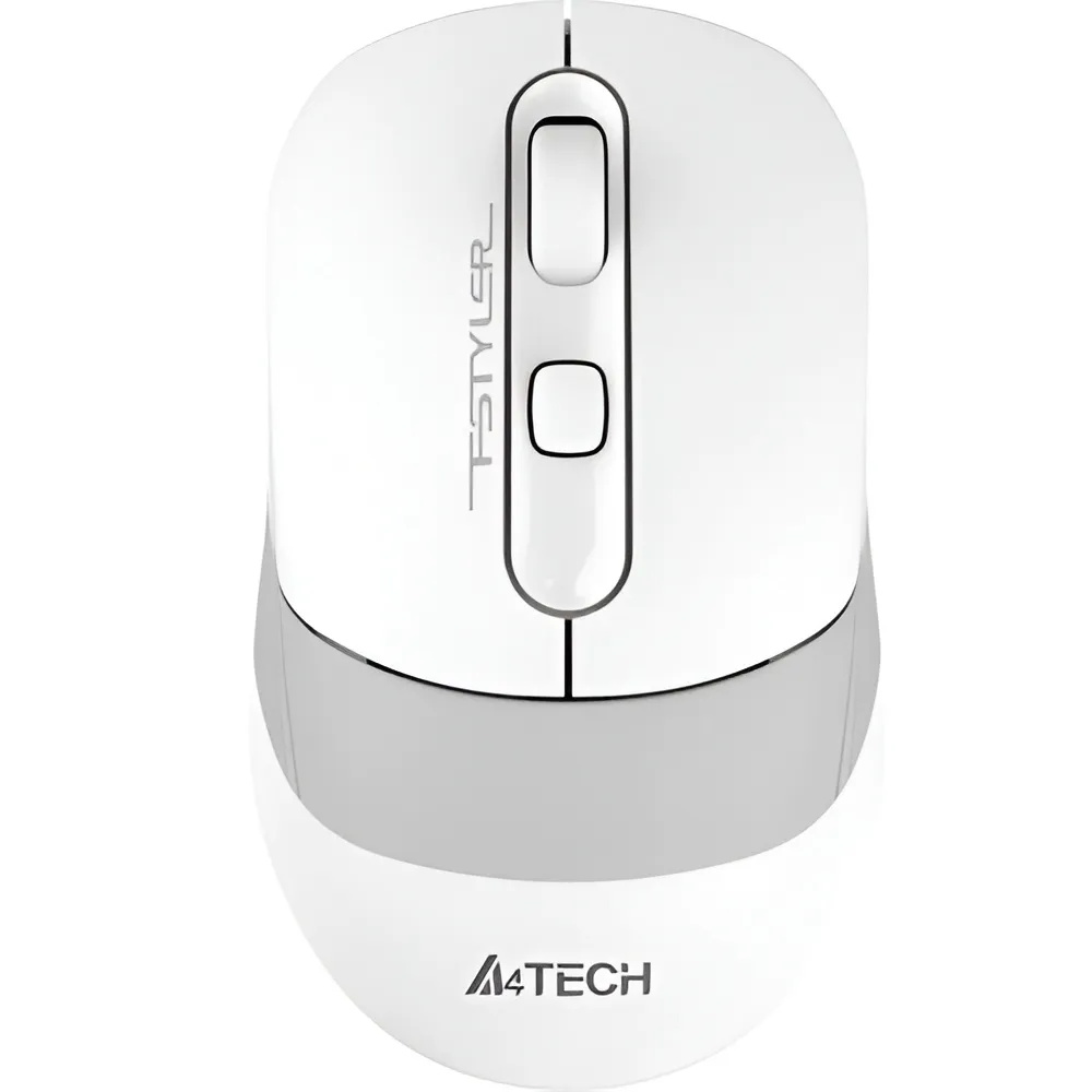 Миша бездротова A4Tech FB10C Grayish White - мініатюра 6