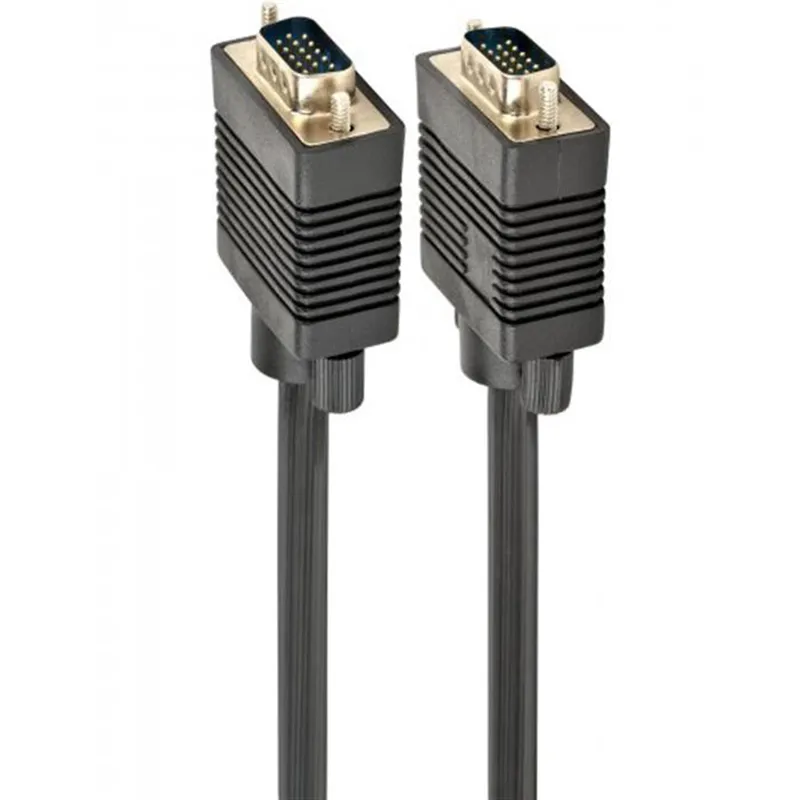 Кабель Cablexpert VGA - VGA (M/M), подвійне екранування, з 2-ма феритами, 1.5 м, чорний (CCB-PPVGA-1.5M) - мініатюра 5
