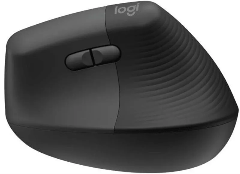 Миша бездротова Logitech Lift Vertical Ergonomic Graphite (910-006473) - мініатюра 2