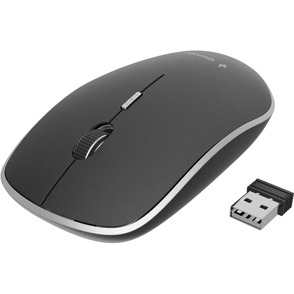 Миша бездротова Gembird MUSW-4BS-01 Black - мініатюра 3