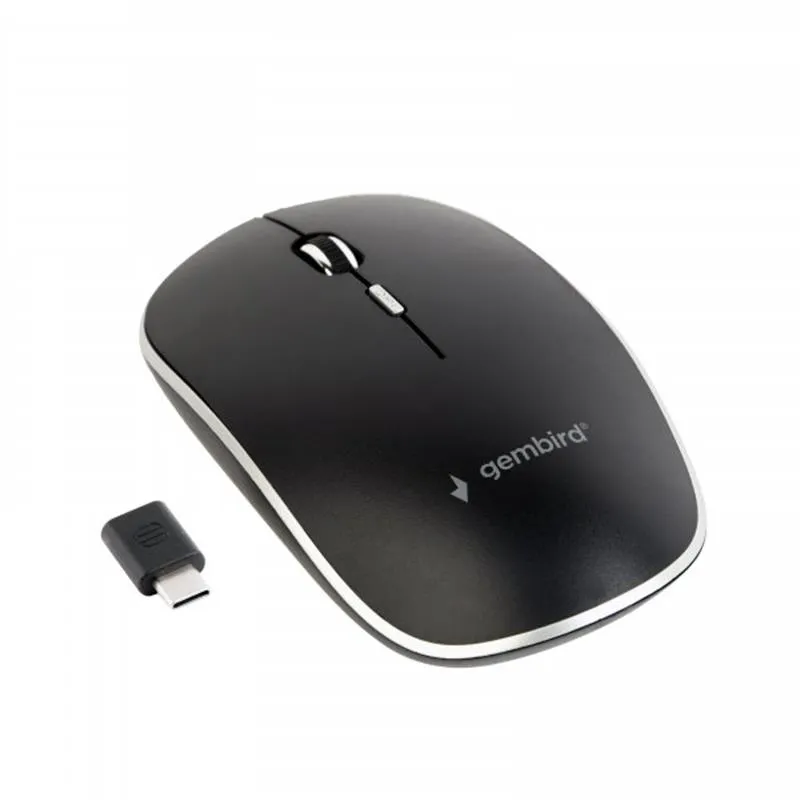 Миша бездротова Gembird MUSW-4BSC-01 Black - зображення 1