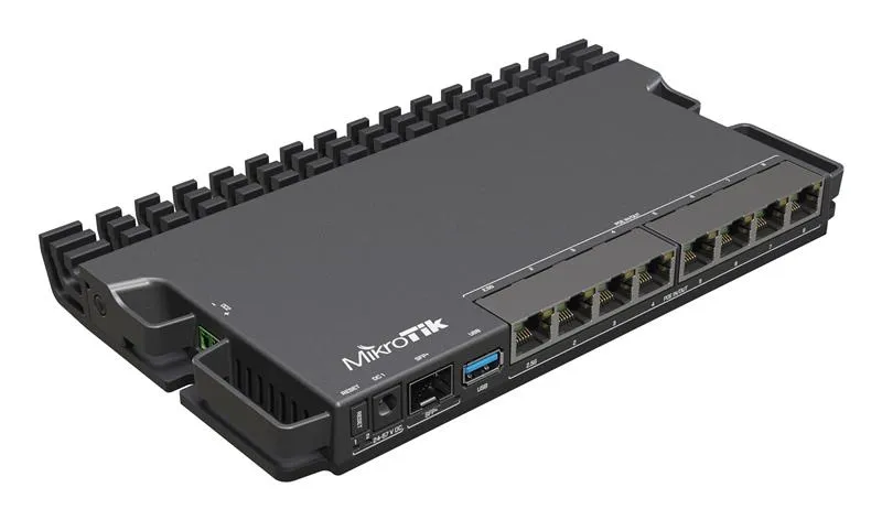 Маршрутизатор MikroTik RB5009UPr+S+IN - зображення 1
