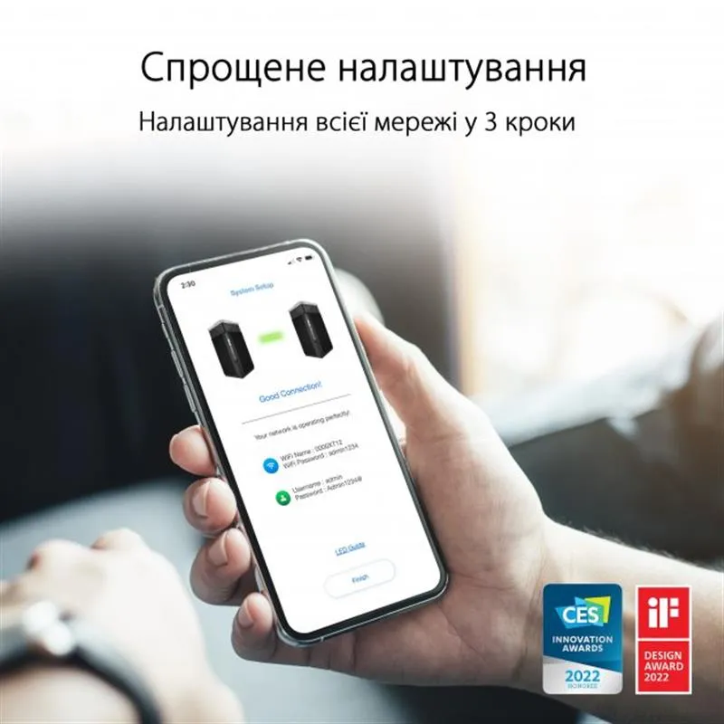 Wi-Fi Mesh-система Asus ZenWiFi Pro ET12 2pk Black (90IG05Z0-MO3A20) - мініатюра 5