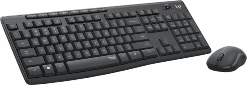 Комплект (клавiатура, миша) бездротовий Logitech MK295 Combo Black (920-009800) - мініатюра 3