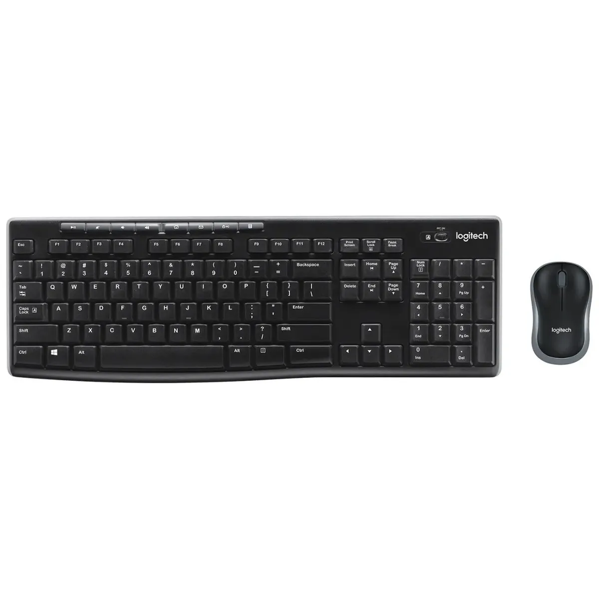 Комплект (клавіатура, миша) бездротовий Logitech MK270 Wireless Combo (920-004508) - зображення 1