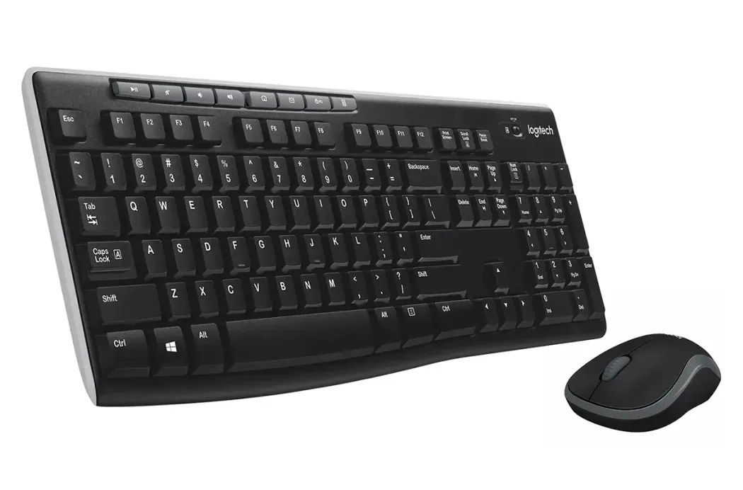 Комплект (клавіатура, миша) бездротовий Logitech MK270 Wireless Combo (920-004508) - мініатюра 2