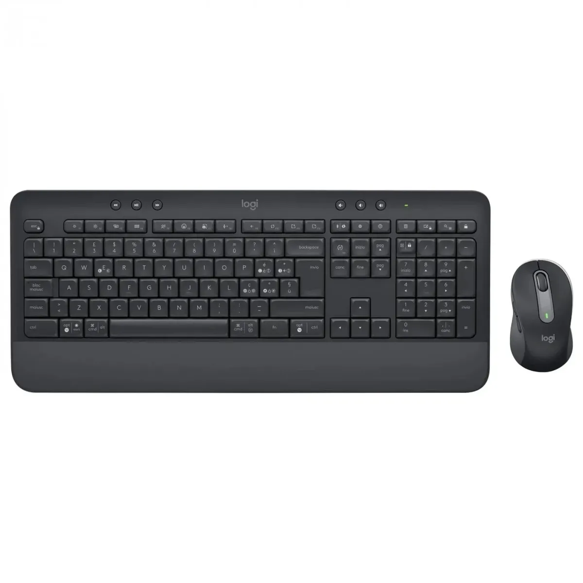 Комплект (клавіатура, миша) бездротовий Logitech MK650 Combo for Business Graphite (920-011004) - зображення 1