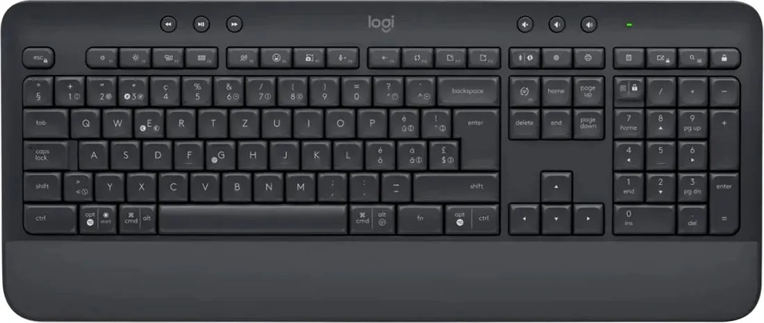 Комплект (клавіатура, миша) бездротовий Logitech MK650 Combo for Business Graphite (920-011004) - мініатюра 2