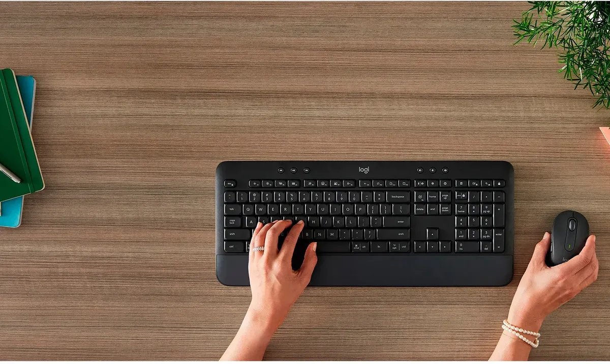 Комплект (клавіатура, миша) бездротовий Logitech MK650 Combo for Business Graphite (920-011004) - мініатюра 5