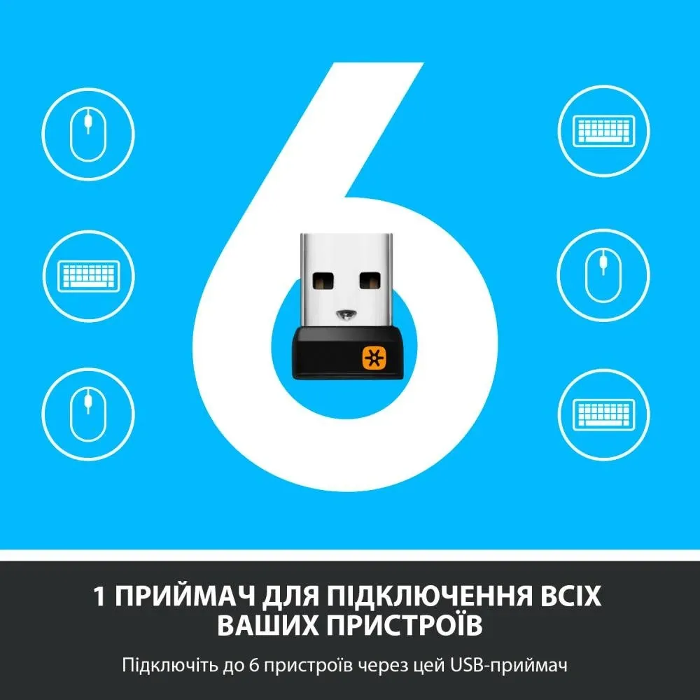 Миша бездротова Logitech M325s Dark Silver (910-006812) - мініатюра 9