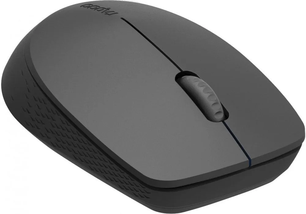 Миша бездротова Rapoo M100 Silent Wireless Multi-Mode Grey - зображення 1