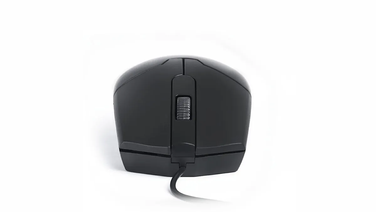 Миша REAL-EL RM-208 Black (EL123200030) - мініатюра 3