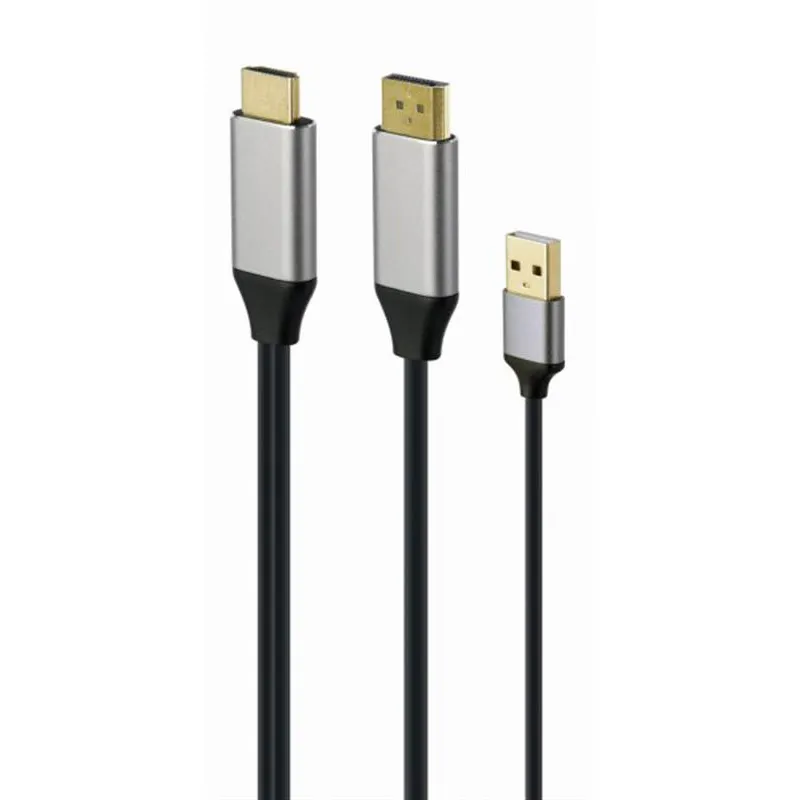 Кабель Cablexpert (A-HDMIM-DPM-01) HDMI-DisplayPort, 2м - мініатюра 3