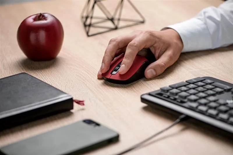 Миша бездротова 2E MF211 WL Red (2E-MF211WR) - мініатюра 2