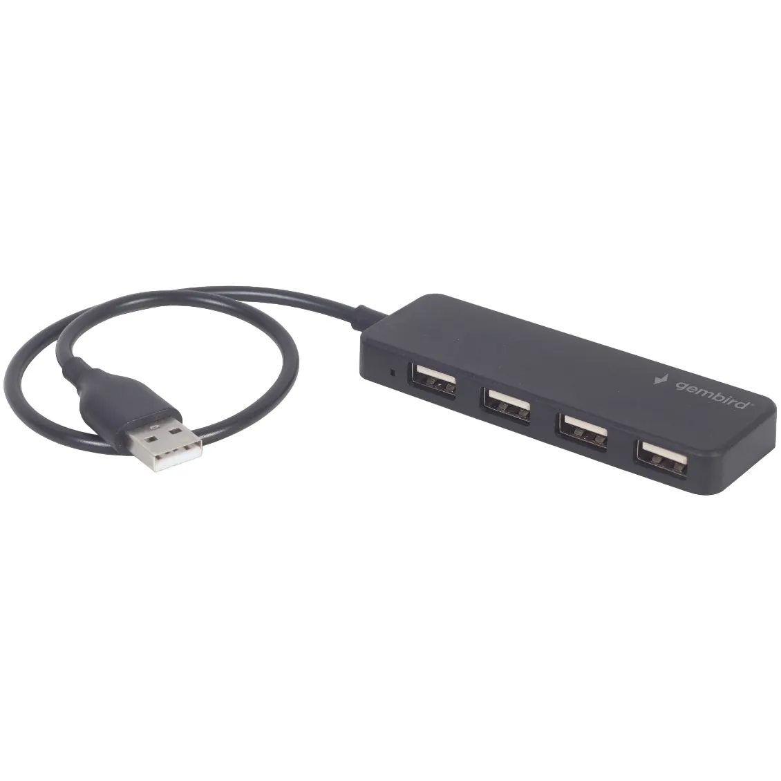 USB-хаб Gembird 4 ports Black (UHB-U2P4-06) - мініатюра 3