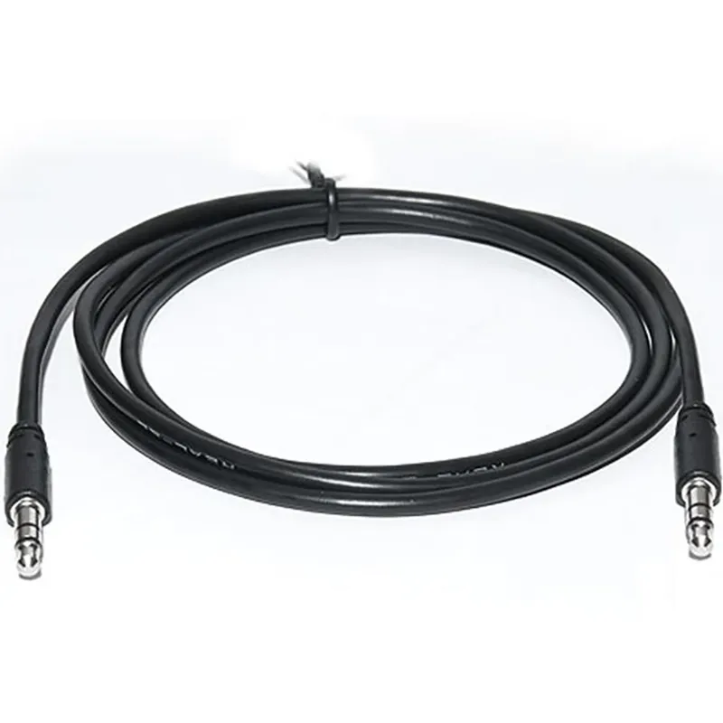 Аудіо-кабель REAL-EL Audio Pro 3.5 мм - 3.5 мм (M/M), 1 м, чорний (EL123500040) - мініатюра 3