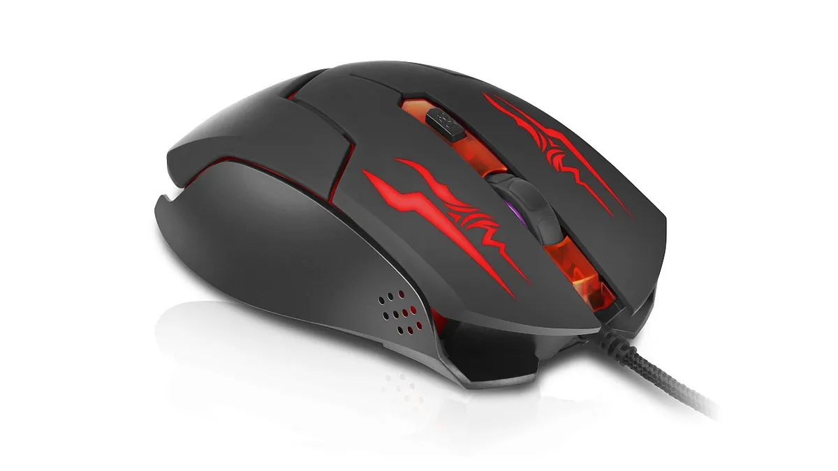 Миша REAL-EL RM-520 Gaming Black  (EL123200020) - мініатюра 3