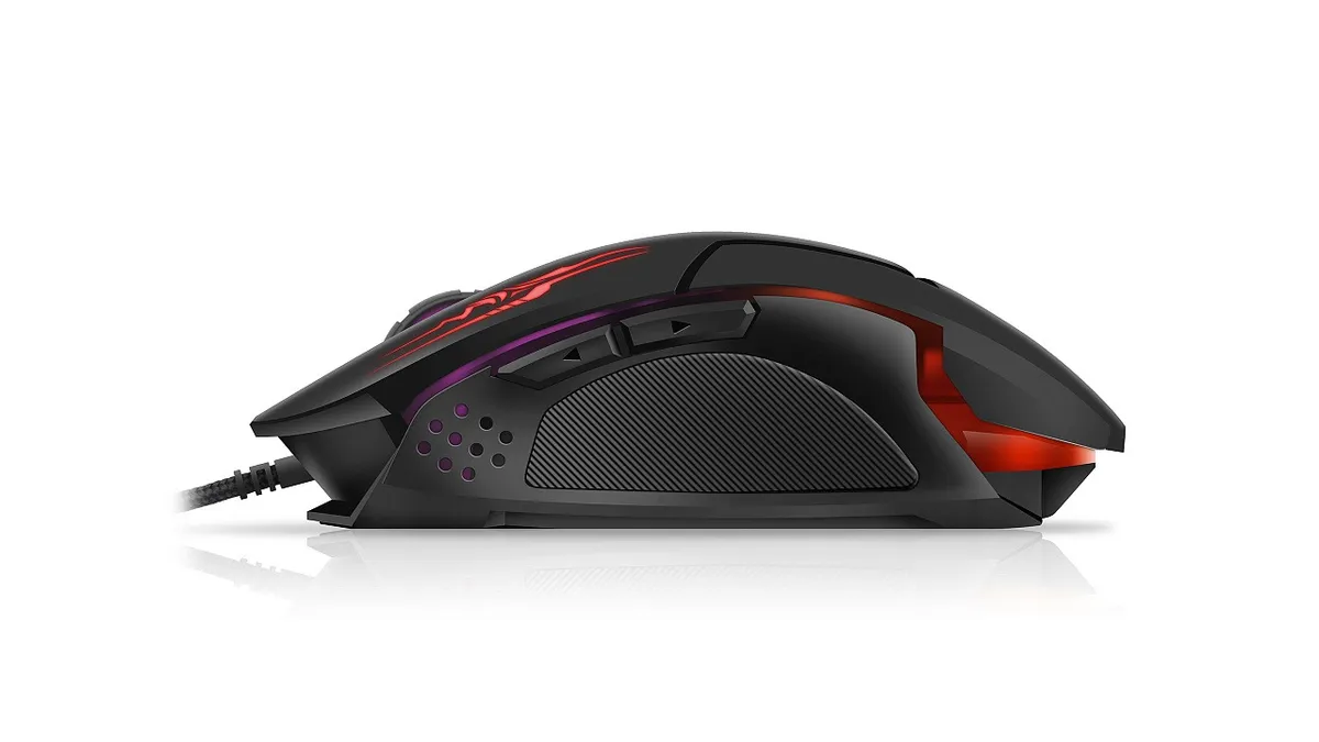 Миша REAL-EL RM-520 Gaming Black  (EL123200020) - мініатюра 6