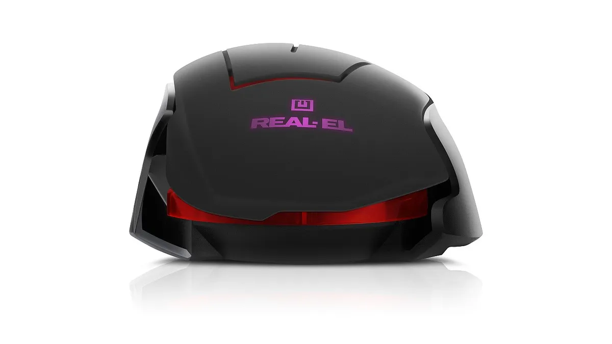 Миша REAL-EL RM-520 Gaming Black  (EL123200020) - мініатюра 9