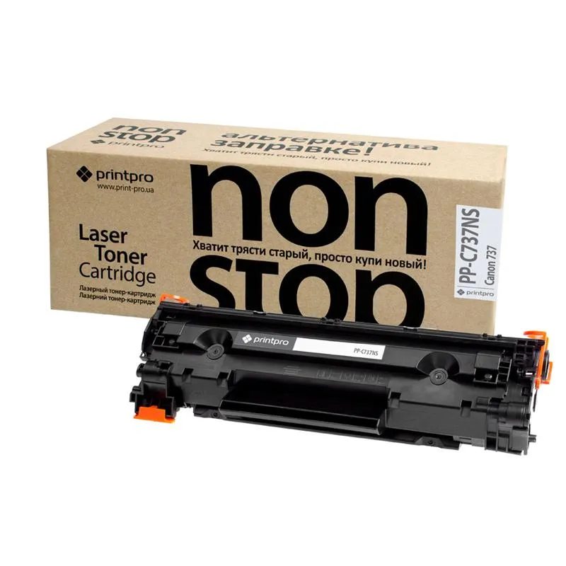 Картридж PrintPro NonStop (PP-C737NS) Canon MF211/MF212W/MF216N (Canon 737) - зображення 1