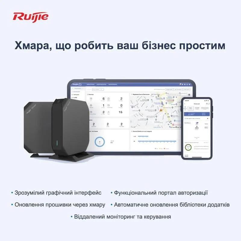 Бездротовий маршрутизатор Ruijie Reyee RG-EG105GW(T) - мініатюра 12