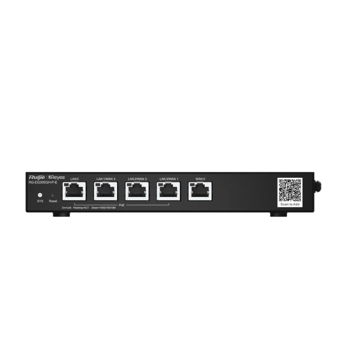 Маршрутизатор Ruijie Reyee RG-EG305GH-P-E - зображення 1