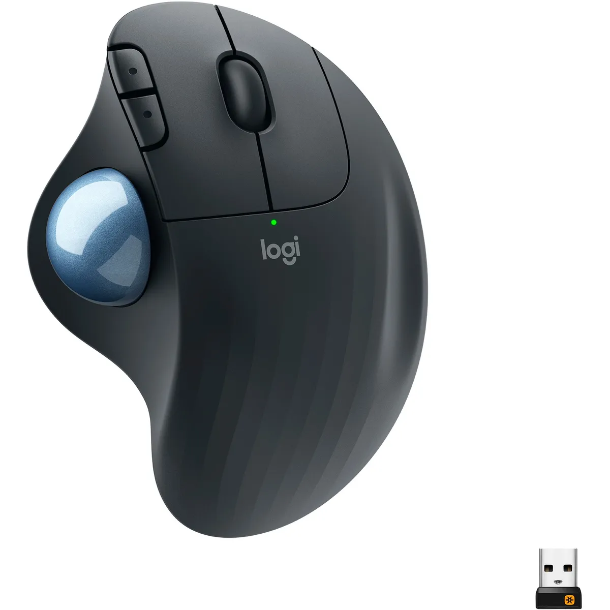 Миша бездротова Logitech Ergo M575 Mouse Graphite (910-006221) - мініатюра 5