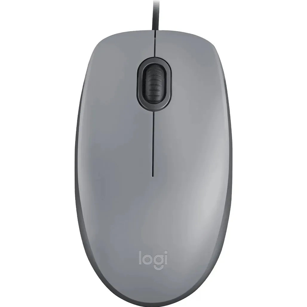 Миша Logitech M110 Silent Mid Gray (910-006760) - зображення 1
