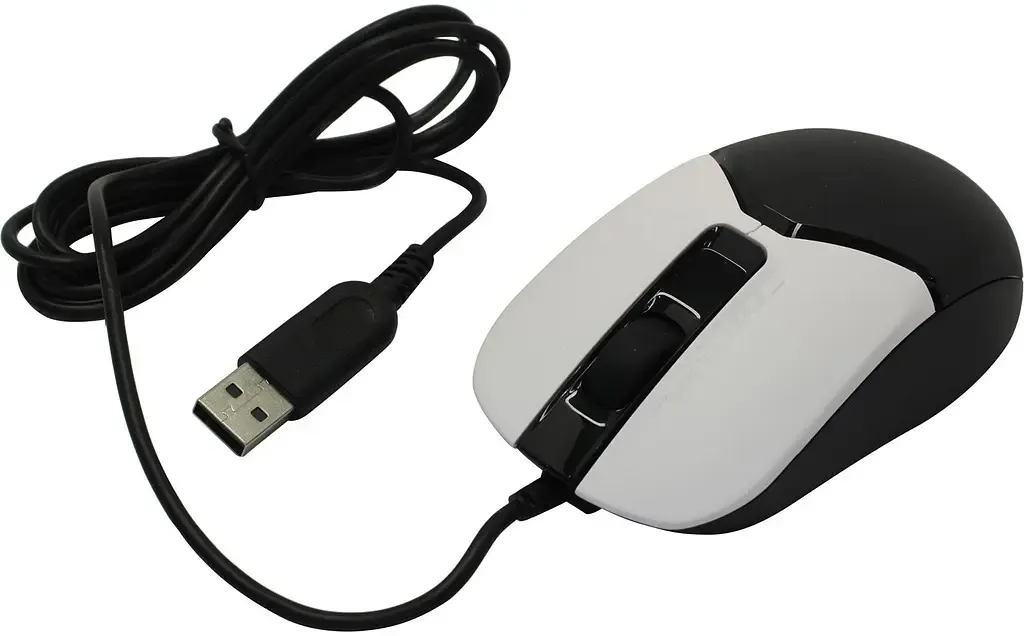 Миша A4Tech Fstyler FM12 Panda Black - мініатюра 5