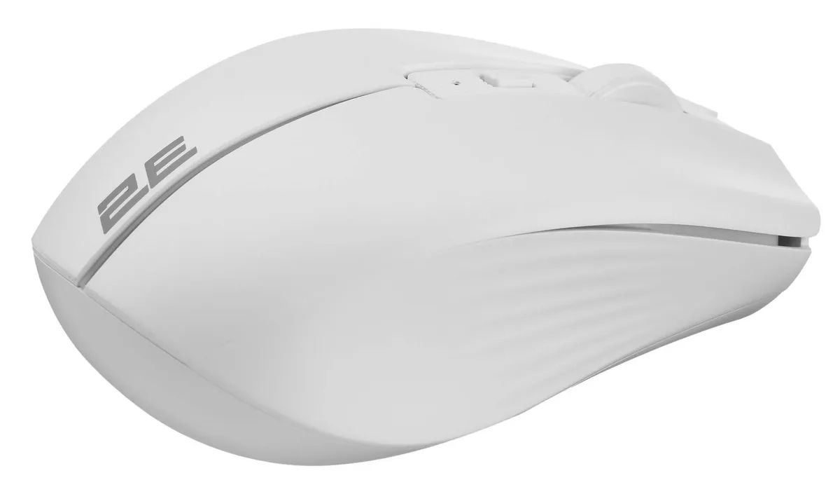 Миша бездротова 2E MF270 Silent Rechargeable WL White (2E-MF270WWH) - мініатюра 7