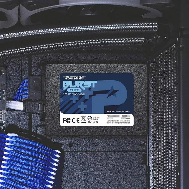 Накопичувач SSD 1.92TB Patriot Burst Elite 2.5" SATAIII TLC (PBE192TS25SSDR) - мініатюра 7