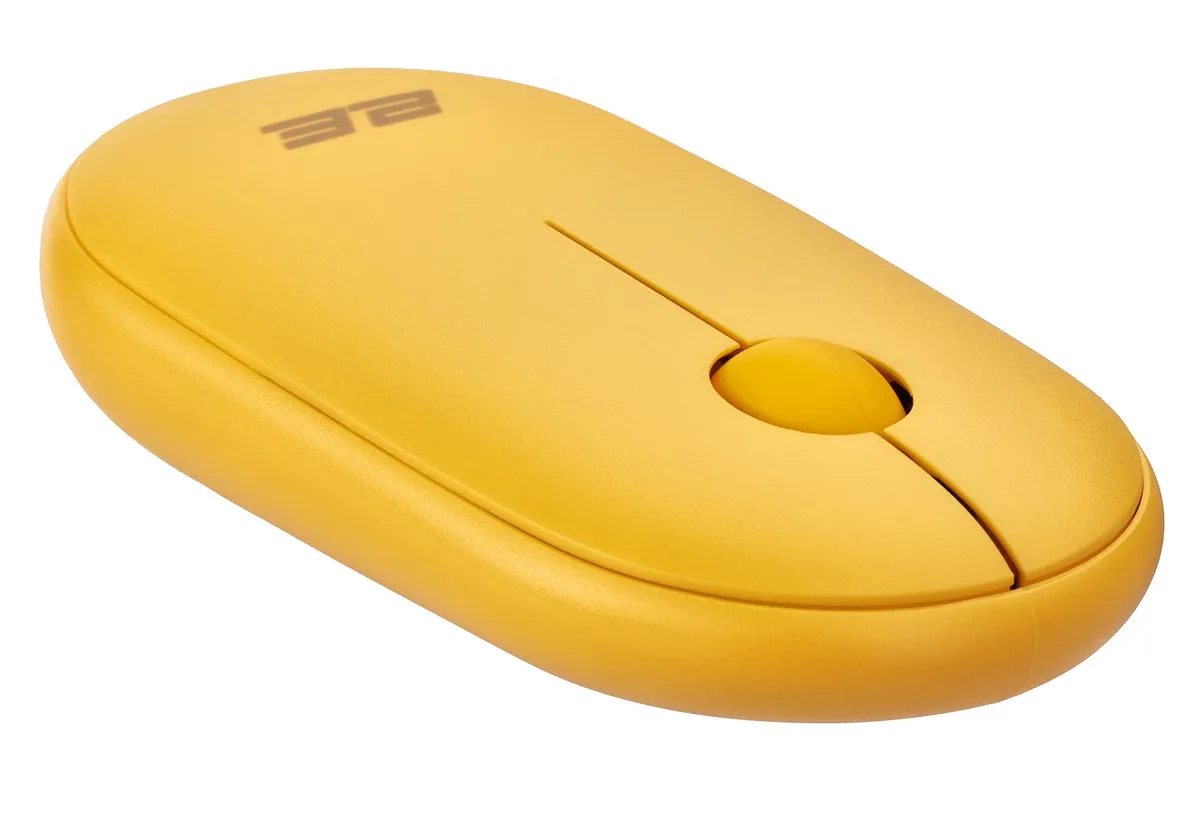 Миша бездротова 2E MF300 Silent WL BT Sunny yellow (2E-MF300WYW) - зображення 1