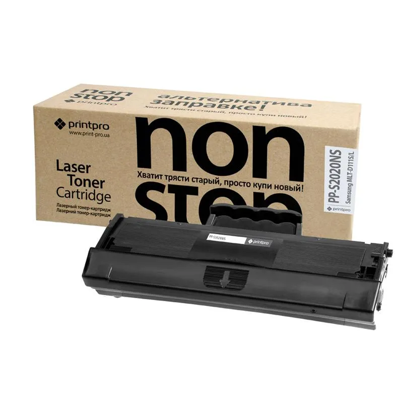 Картридж PrintPro NonStop (PP-S2020NS) Samsung SL-M2020/2020W/2070 (MLT-D111S) - зображення 1