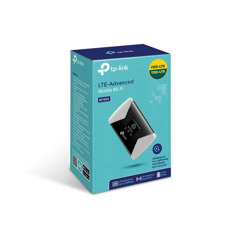 Бездротовий 3G/4G маршрутизатор TP-Link M7450 - мініатюра 3