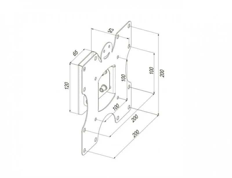 Кронштейн KSL WMB-4021N (VESA200х200) - зображення 1